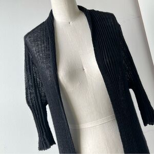 Eileen Fisher Petite mohair cardigan L